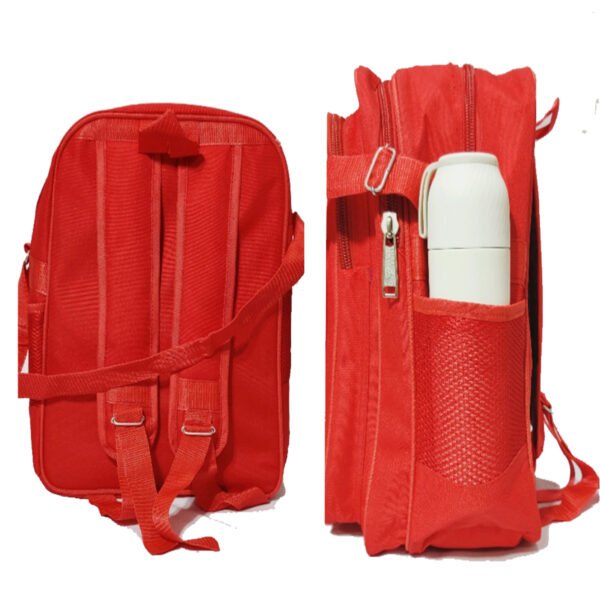 school bag backside
